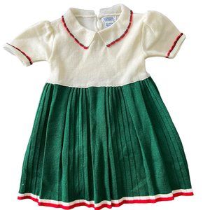 Vintage Carriage Boutiques Holiday Christmas Dress 12 months